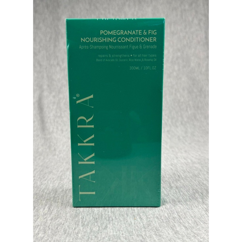 TAKKRA Pomegranate & Fig Shampoo & Conditioner Set 300ml Sealed